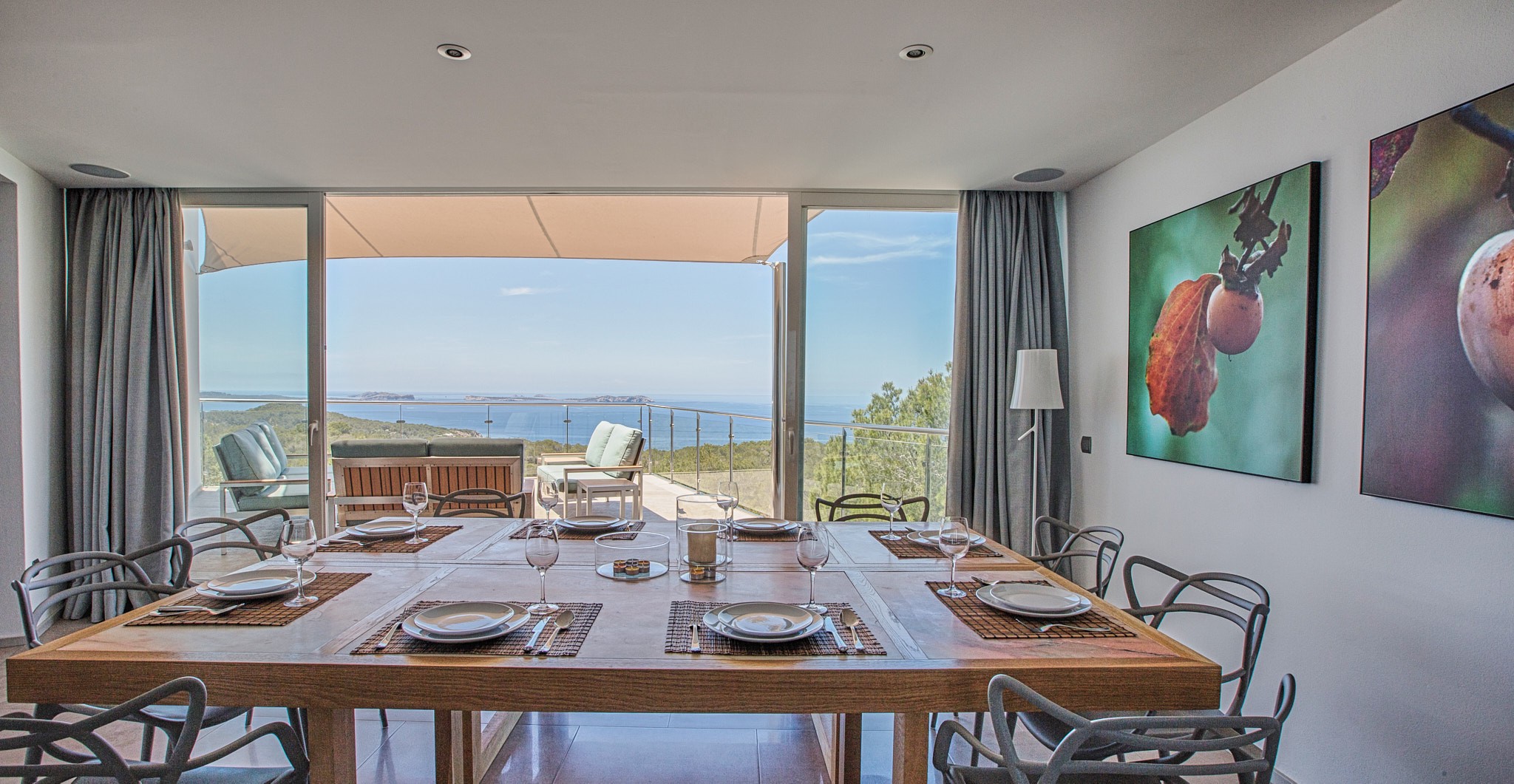 Moderna villa con licencia de alquiler e impresionantes vistas al mar y a la puesta de sol - 9