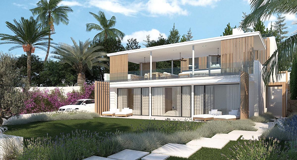 Modern villa under construction with sea views - 6