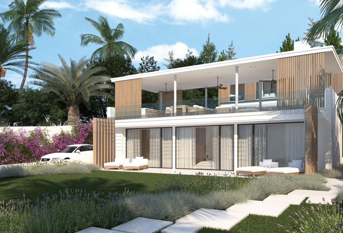 Im Bau befindliche moderne Villa mit Meerblick - 6