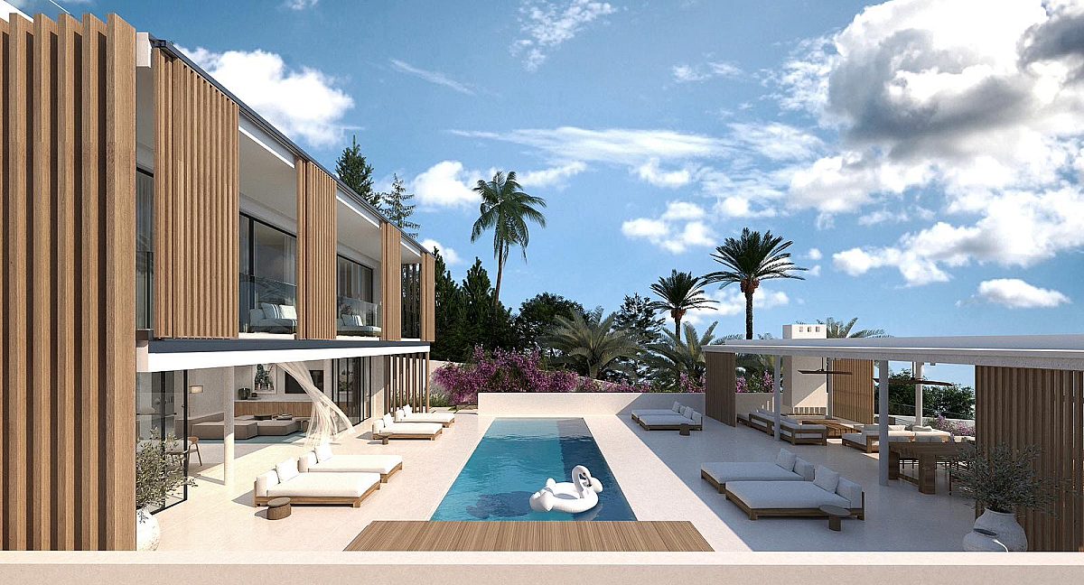 Modern villa under construction with sea views - 8