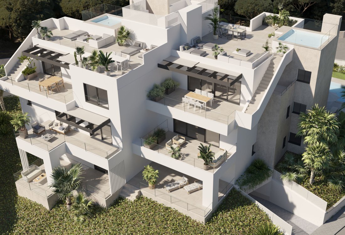 Exclusivos apartamentos de nueva construcción cerca de la playa - 2