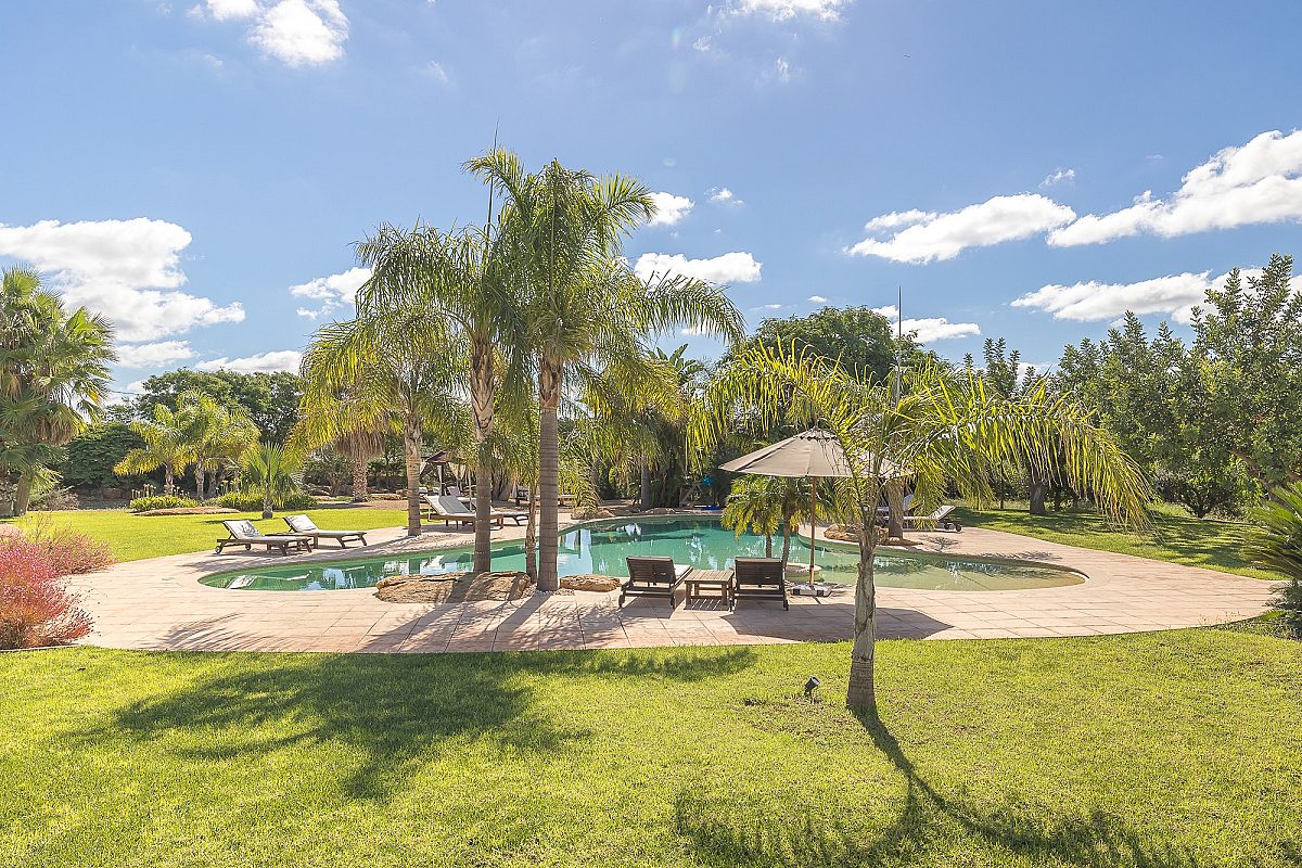 Villa ibicenca con licencia turística y centro de jardinería rentable - 9