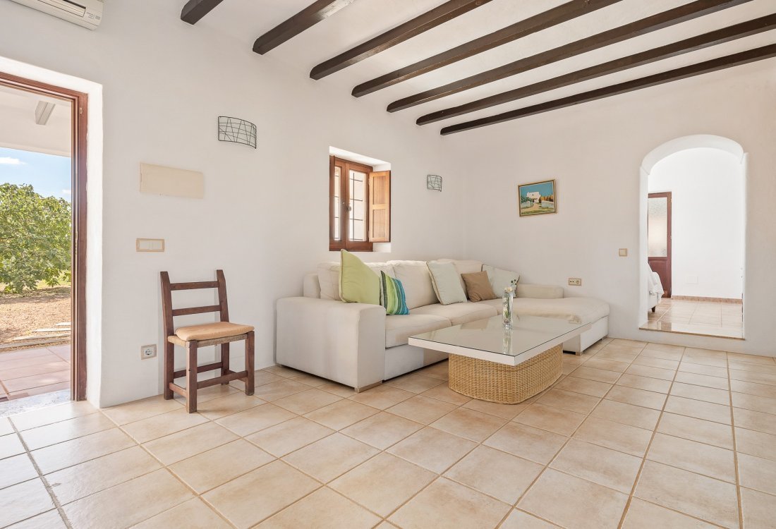 Villa ibicenca con licencia turística y centro de jardinería rentable - 28
