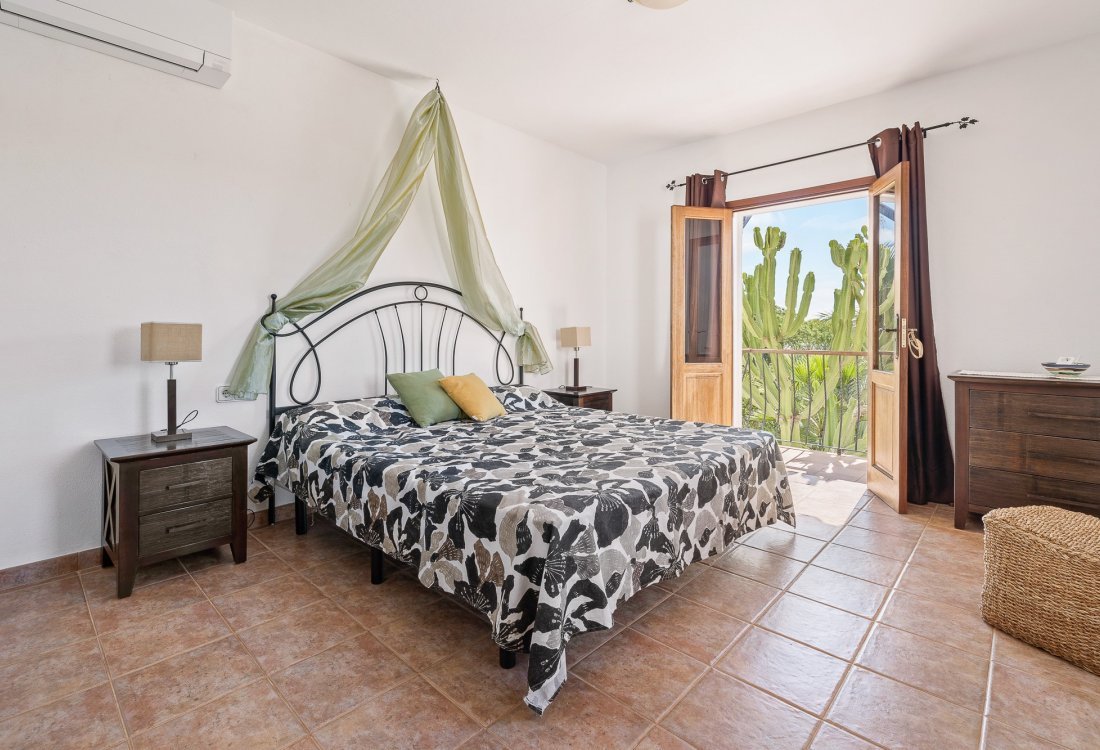 Villa ibicenca con licencia turística y centro de jardinería rentable - 17