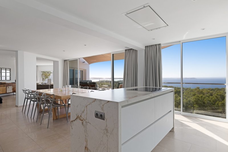 Moderna villa con licencia de alquiler e impresionantes vistas al mar y a la puesta de sol - 3
