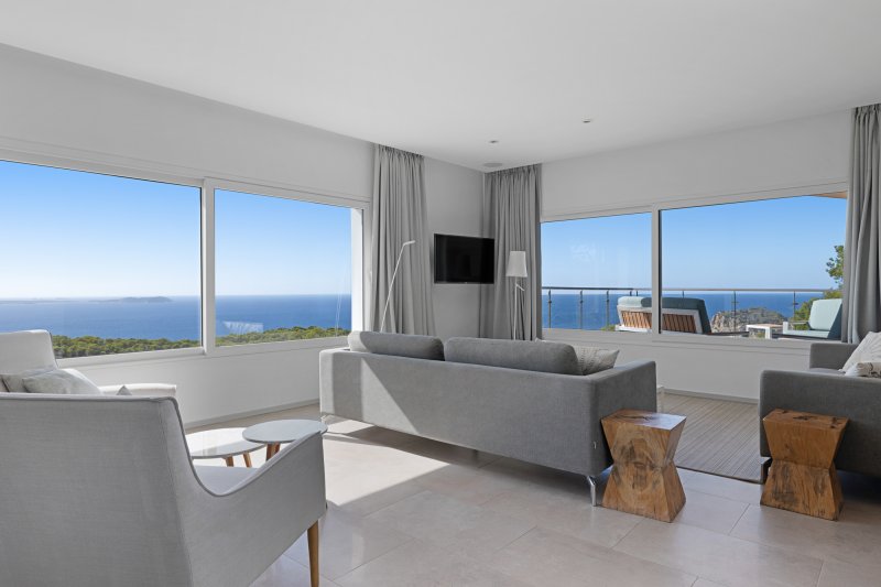 Moderne Villa mit Vermietungslizenz und Sonnenuntergangsblick - 3