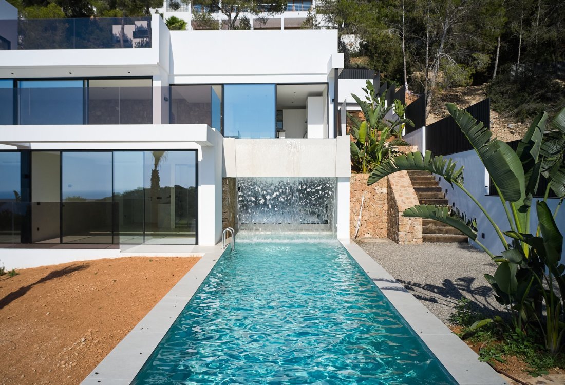 New build villa with waterfall pool and sunset views - 6
