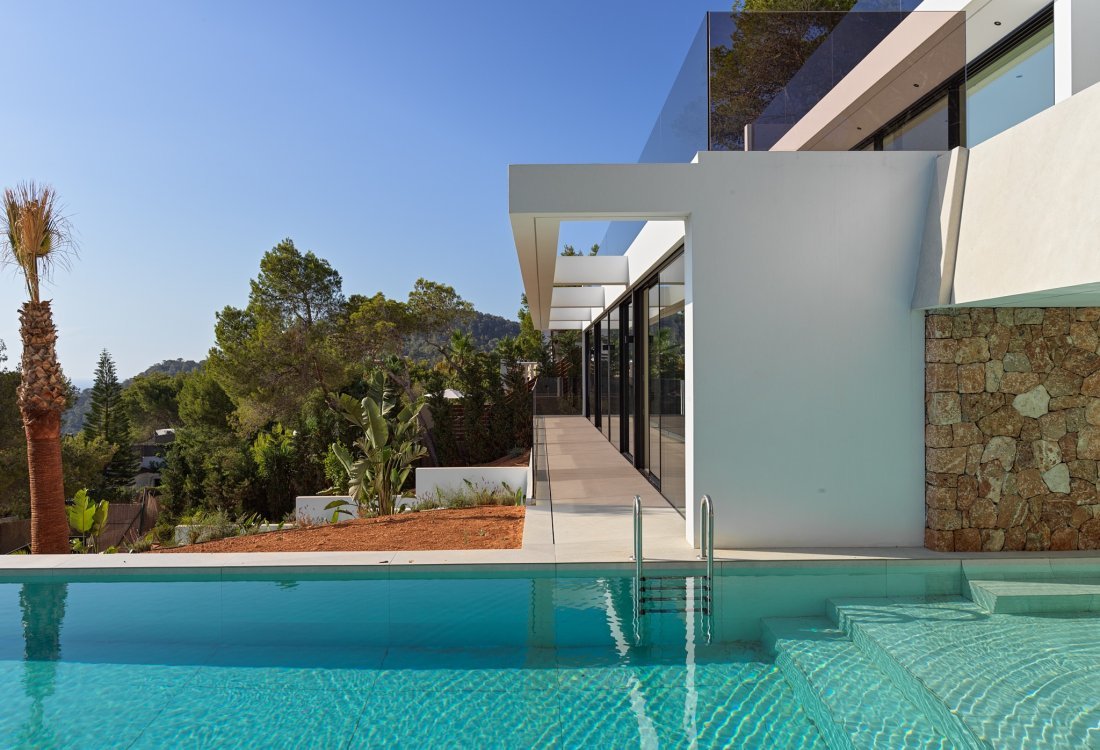 New build villa with waterfall pool and sunset views - 19