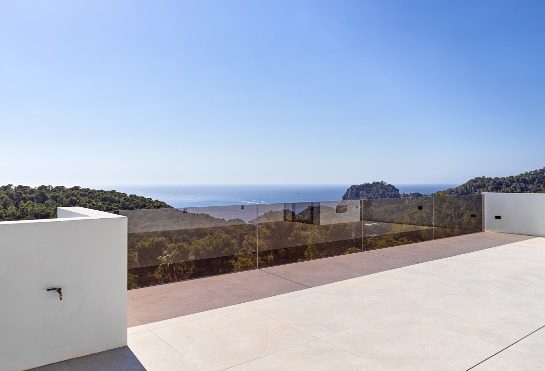 New build villa with waterfall pool and sunset views - 20