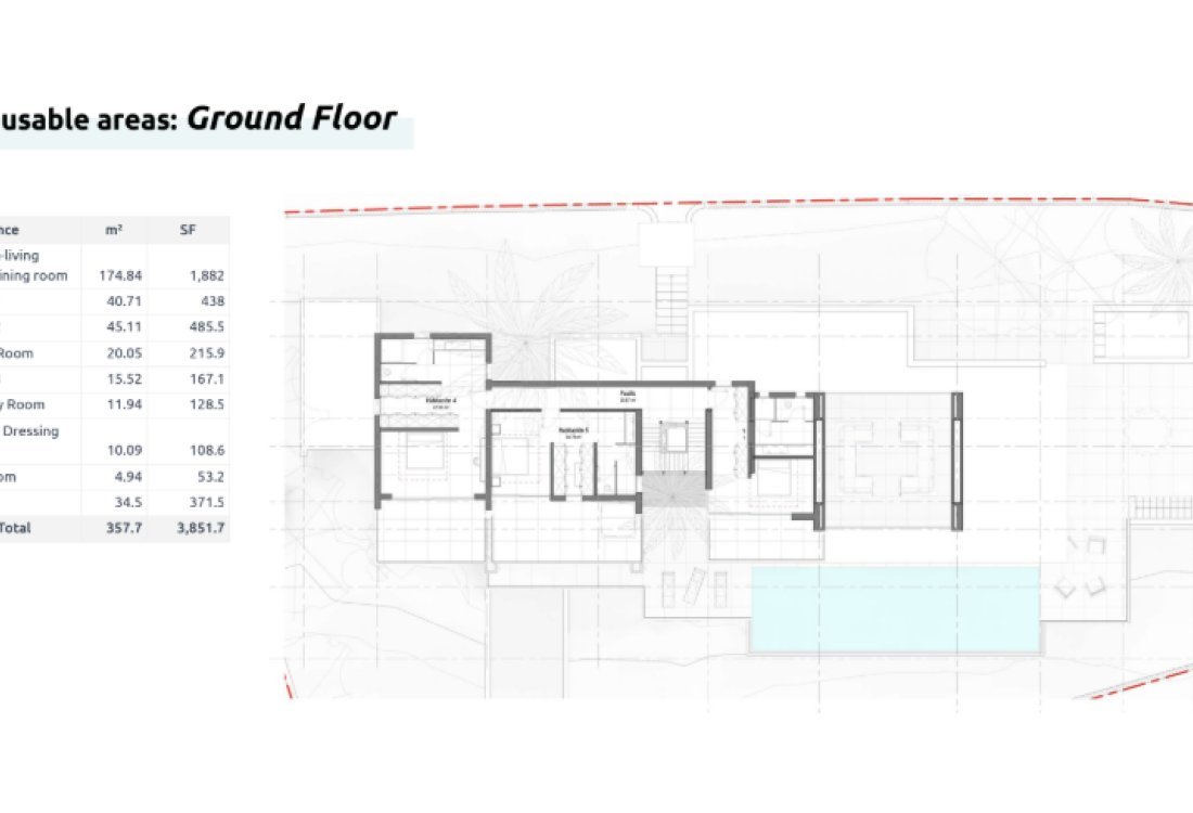 Building plot with sea and sunset views - 16