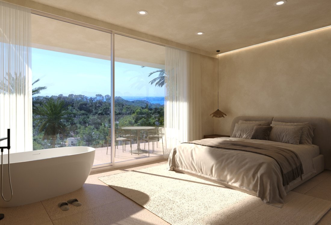 Building plot with sea and sunset views - 4