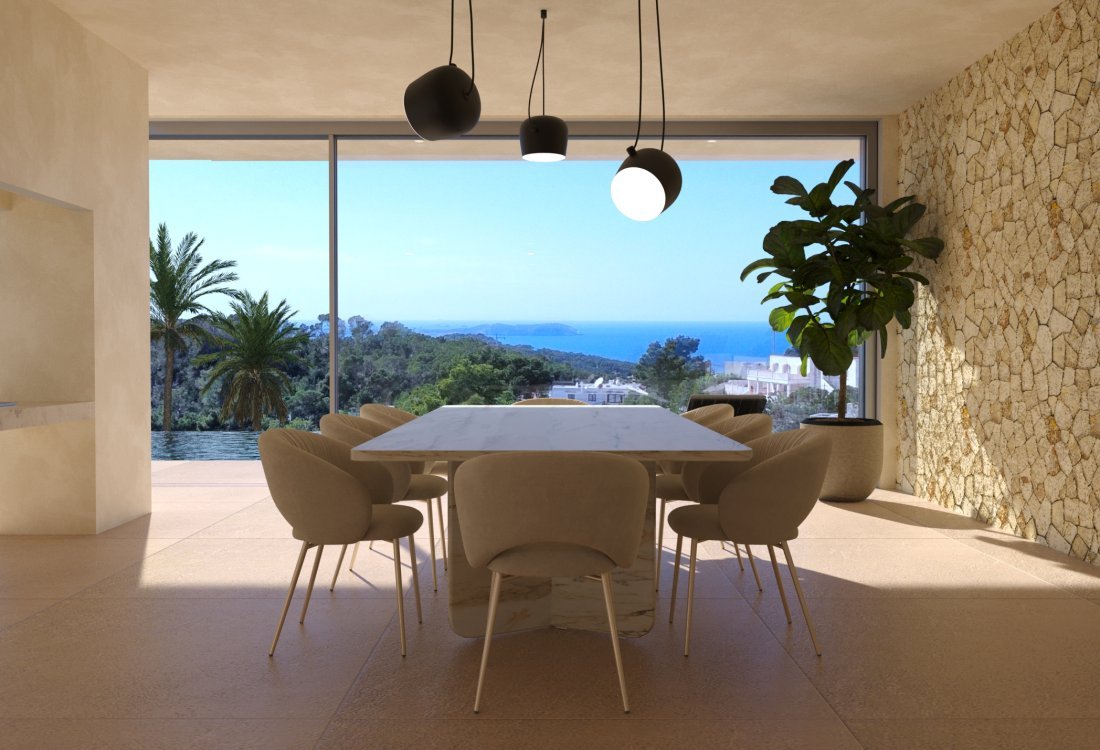 Building plot with sea and sunset views - 2