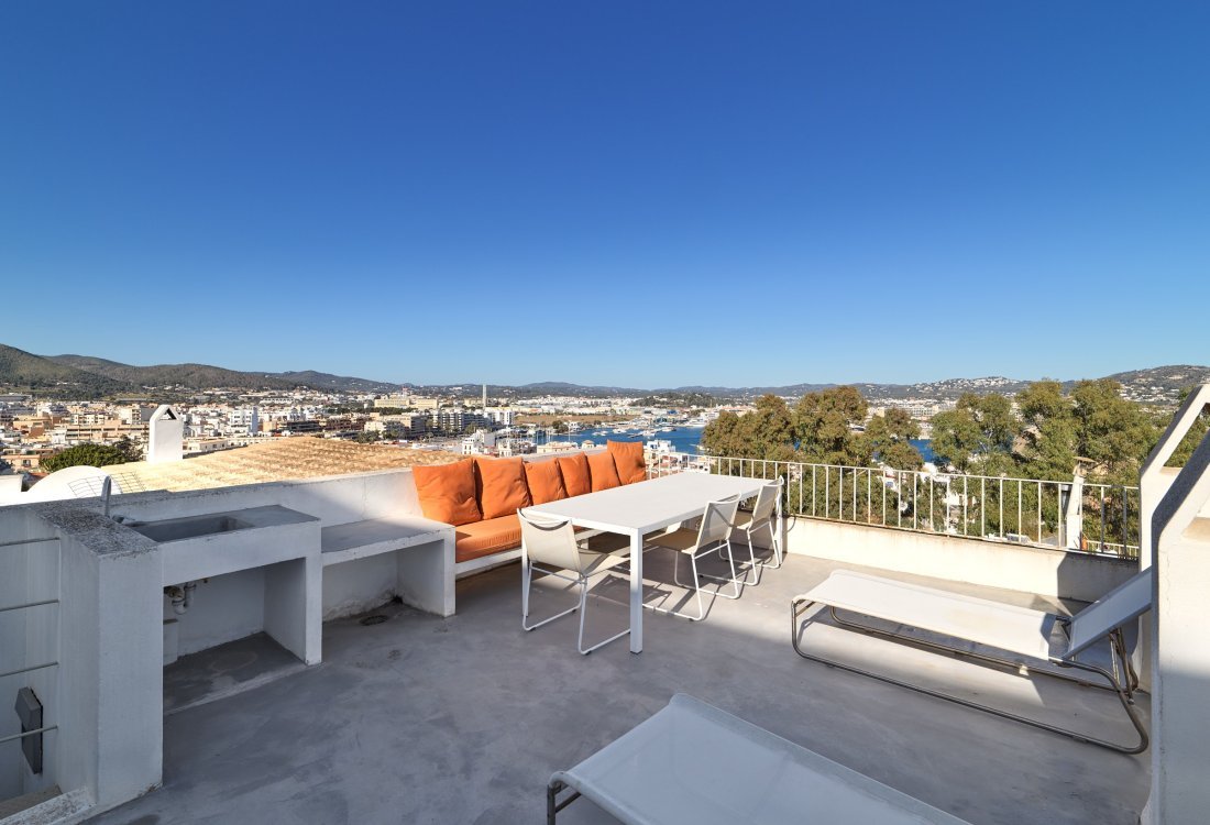 Exclusivo dúplex con vistas al puerto de Ibiza - 26