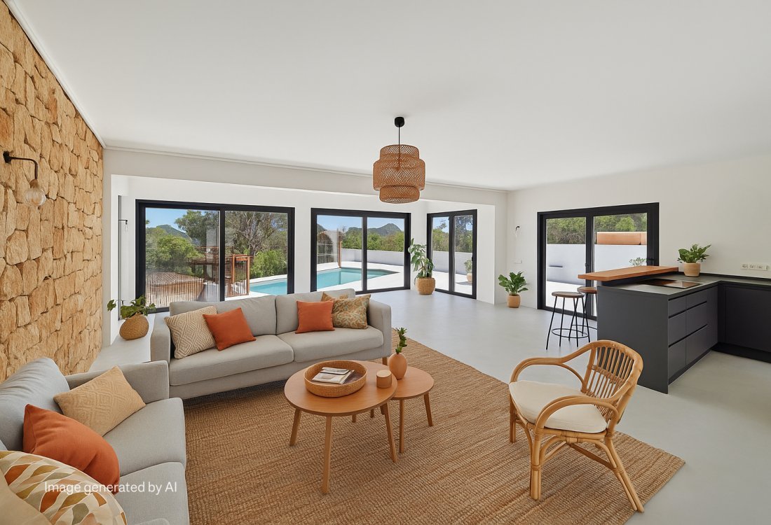 Stylishly renovated villa with mediterranean flair - 10
