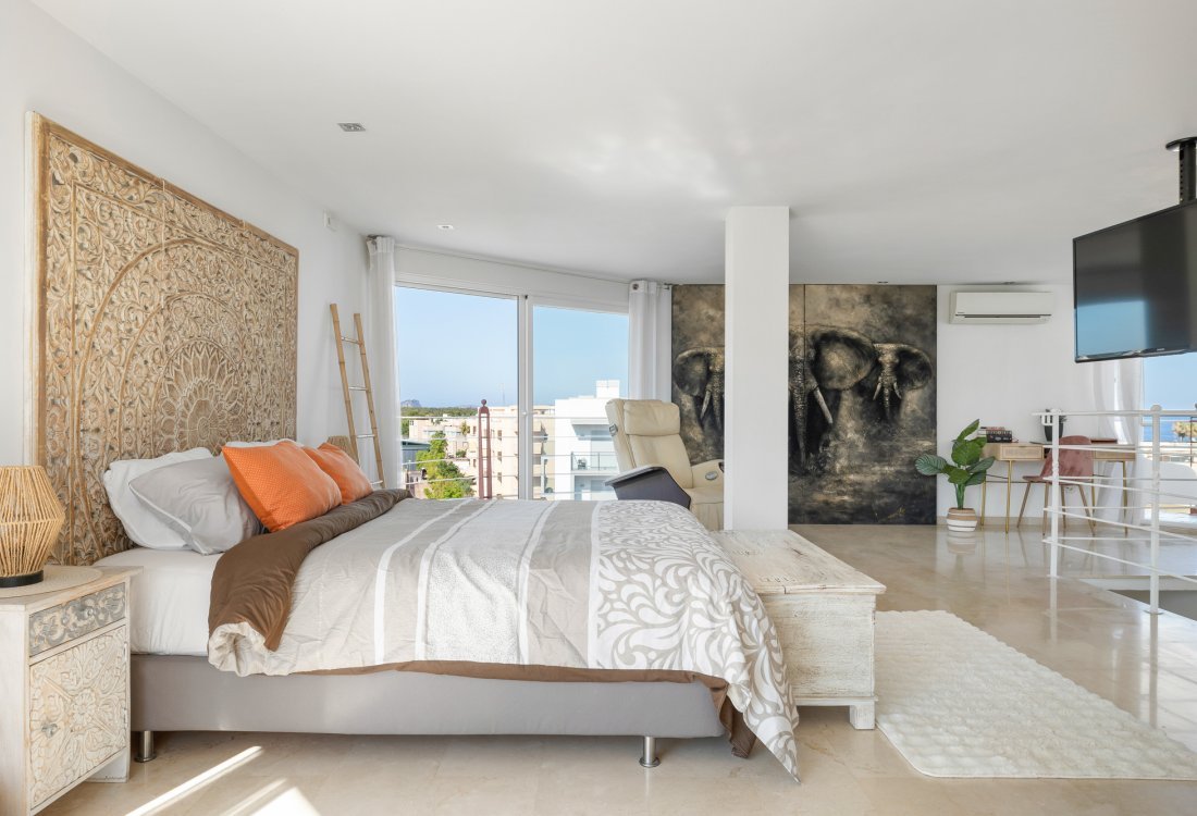 Duplex-Penthouse bietet Rundumaussicht in der Stadt - 10