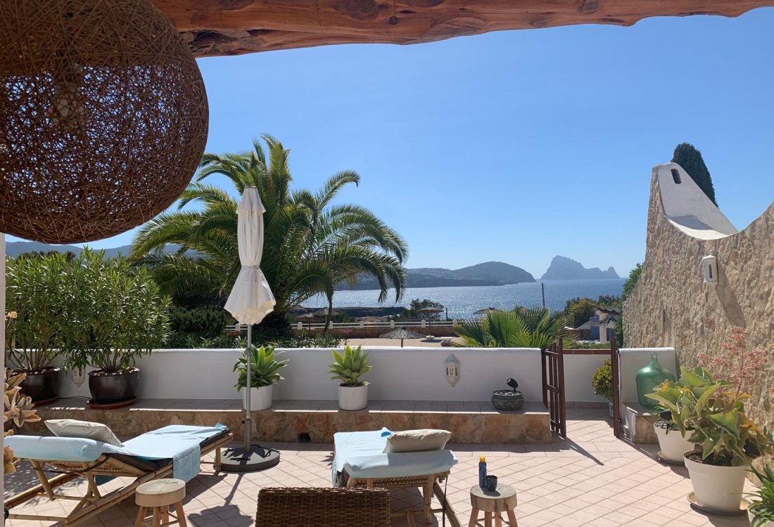Renovated Ibizan house with views of the sea and Es Vedrà - 1