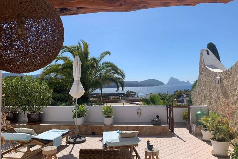 Renovated Ibizan house with views of the sea and Es Vedrà - 1