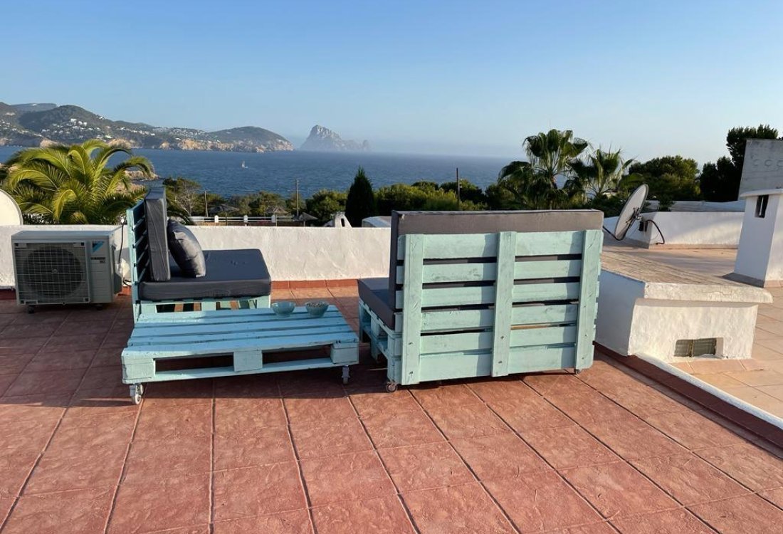 Renovated Ibizan house with views of the sea and Es Vedrà - 14