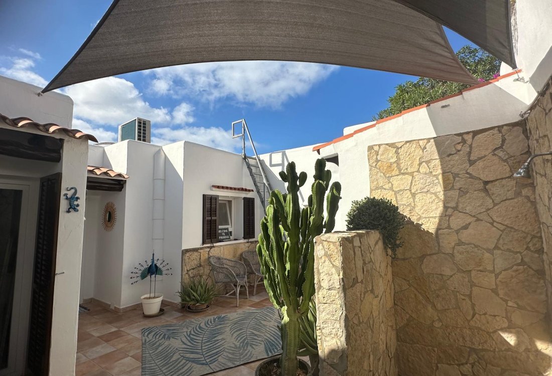 Renovated Ibizan house with views of the sea and Es Vedrà - 13