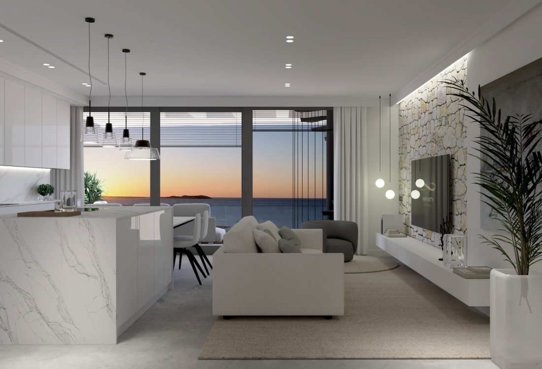 New-build penthouse in frontline sea location - 5