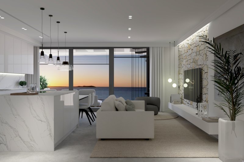 New-build penthouse in frontline sea location - 5