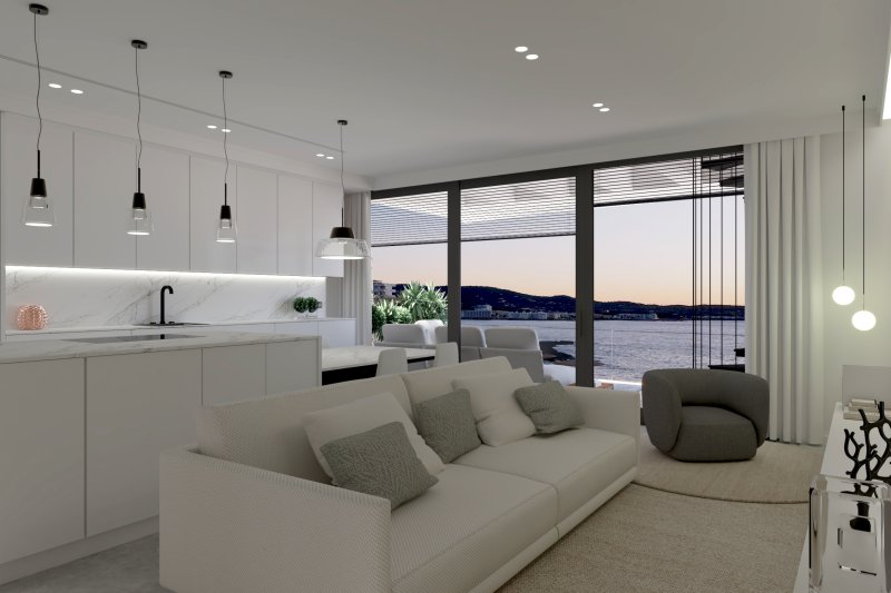 New-build penthouse in frontline sea location - 3