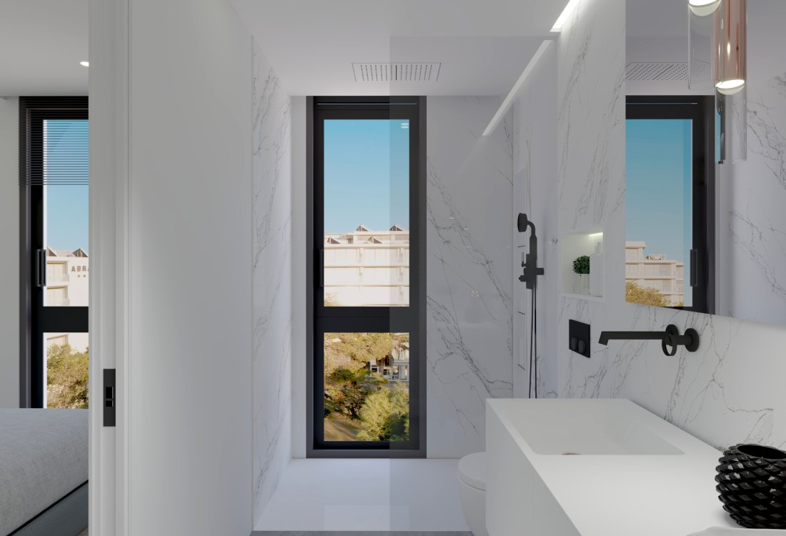 New-build penthouse in frontline sea location - 8