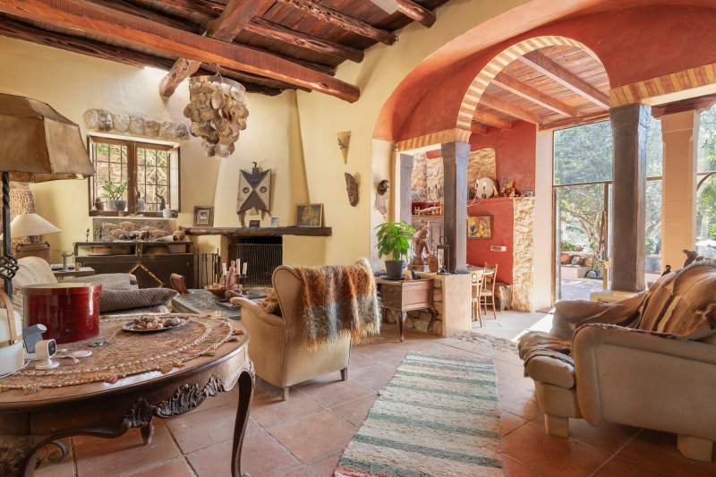 Antique ibicenan finca with guesthouse and lush gardens - 3