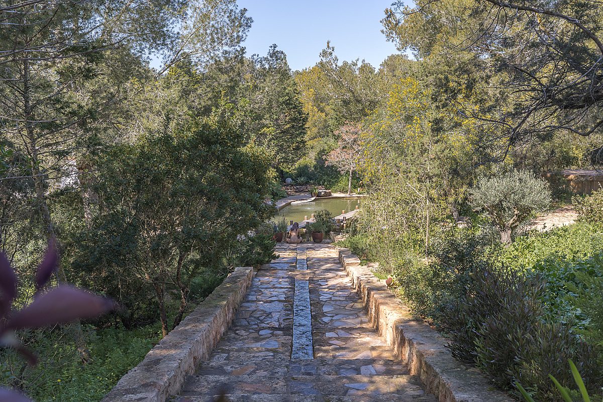 Antique ibicenan finca with guesthouse and lush gardens - 24