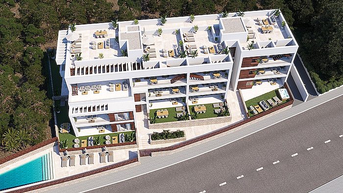 Neubau Penthouse im Zentrum mit mediterranem Design - 2