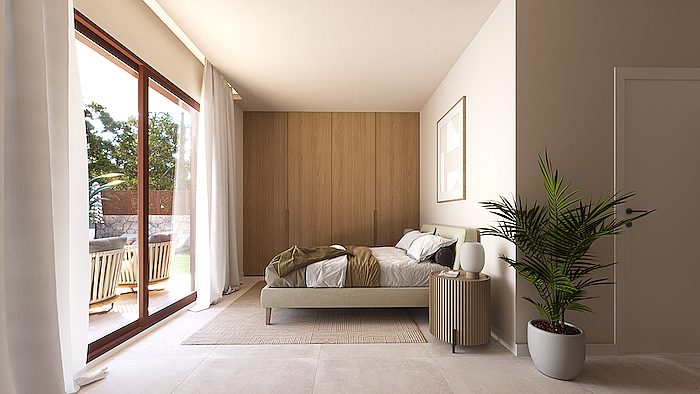 Neubau Penthouse im Zentrum mit mediterranem Design - 8