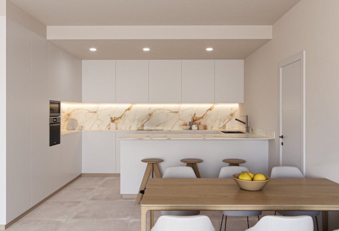 New build apartment in the centre with ibizan design - 4