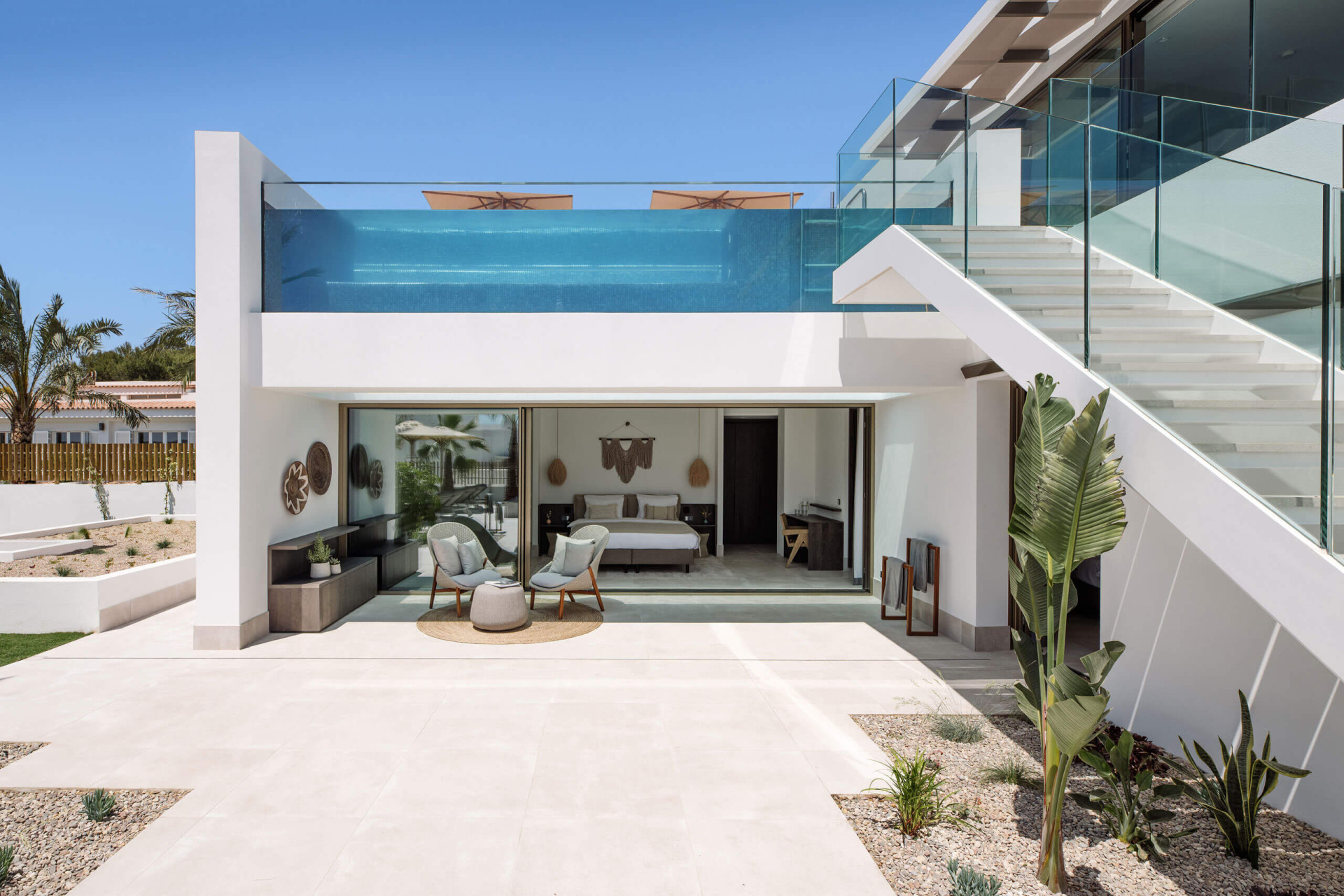 Exklusive moderne Villa im Ibiza-Stil mit Blick auf Es Vedra - 4