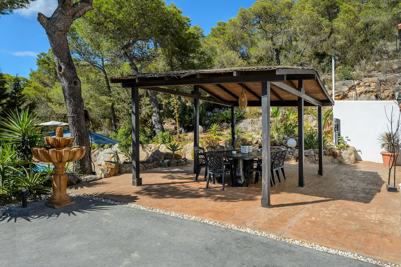 Villa con licencia de alquiler y vistas impresionantes cerca de la ciudad de Ibiza - 12