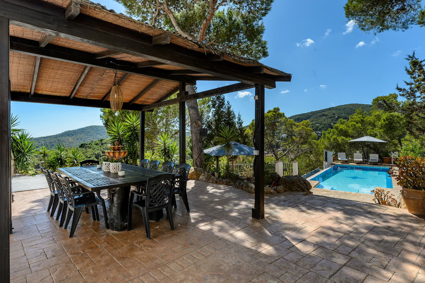 Villa con licencia de alquiler y vistas impresionantes cerca de la ciudad de Ibiza - 25
