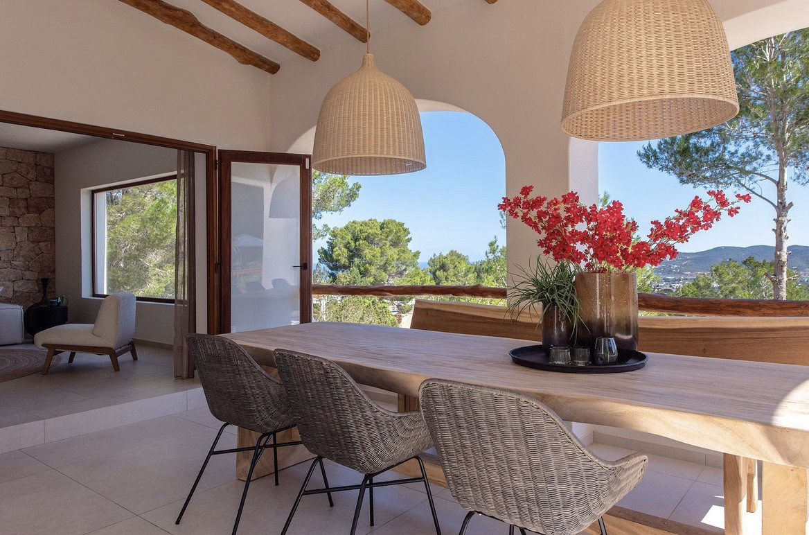 Villa de estilo boho con vistas al mar y a la montaña - 13