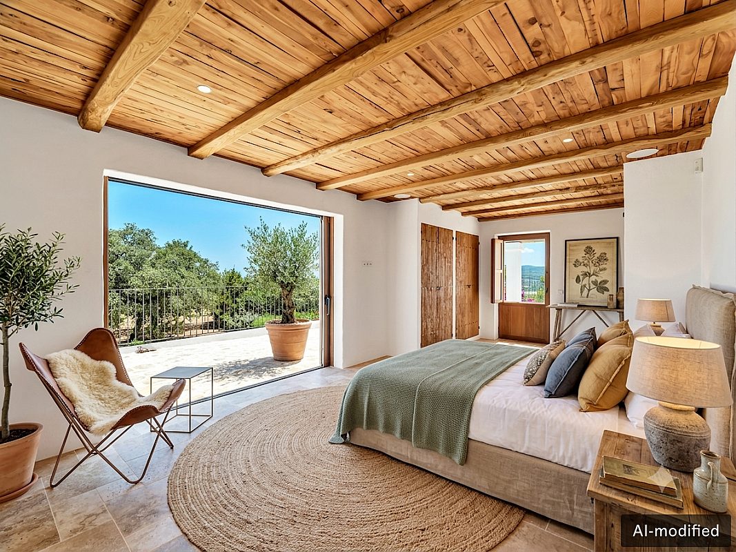 Originalgetreu restaurierte Finca mit mediterranem Garten - 15