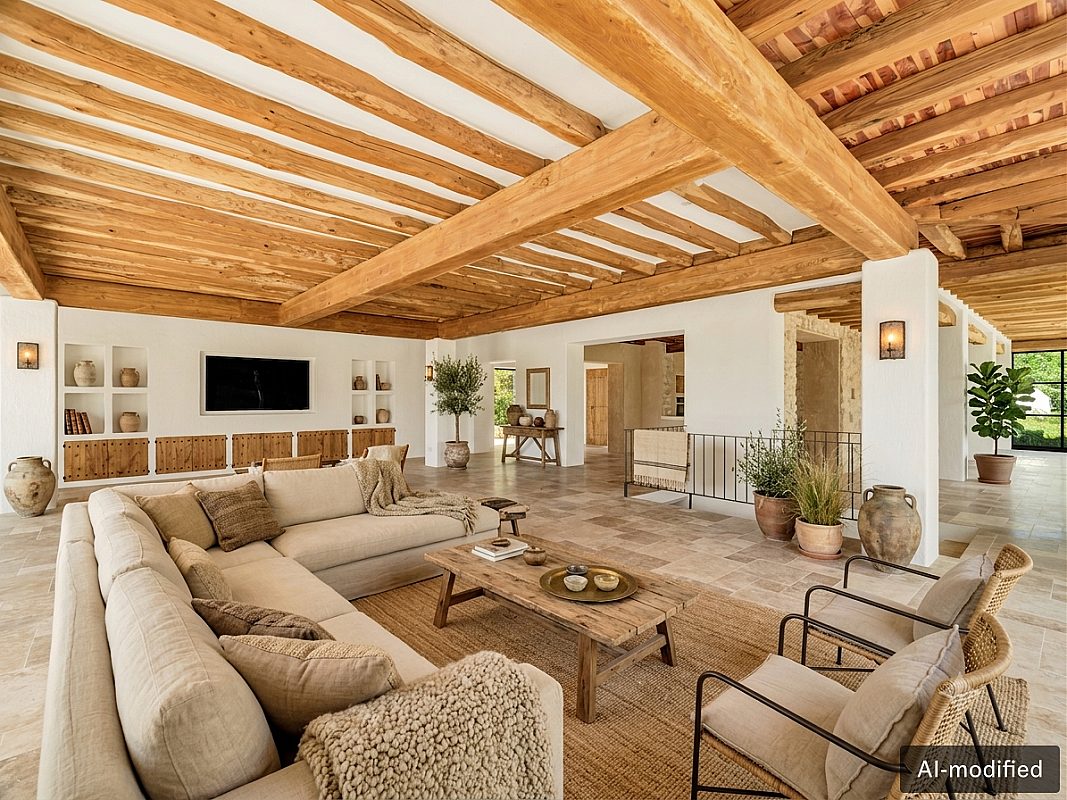 Originalgetreu restaurierte Finca mit mediterranem Garten - 10