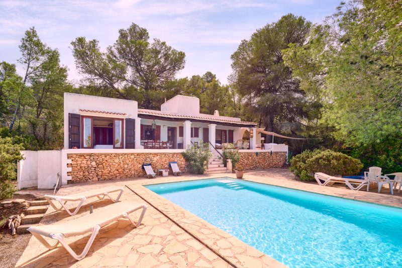 Charmante ibizenkische Villa mit Meerblick - 1