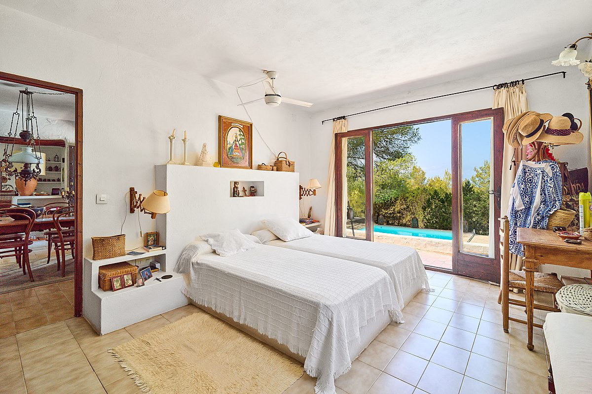 Encantadora villa ibicenca con vistas al mar - 11