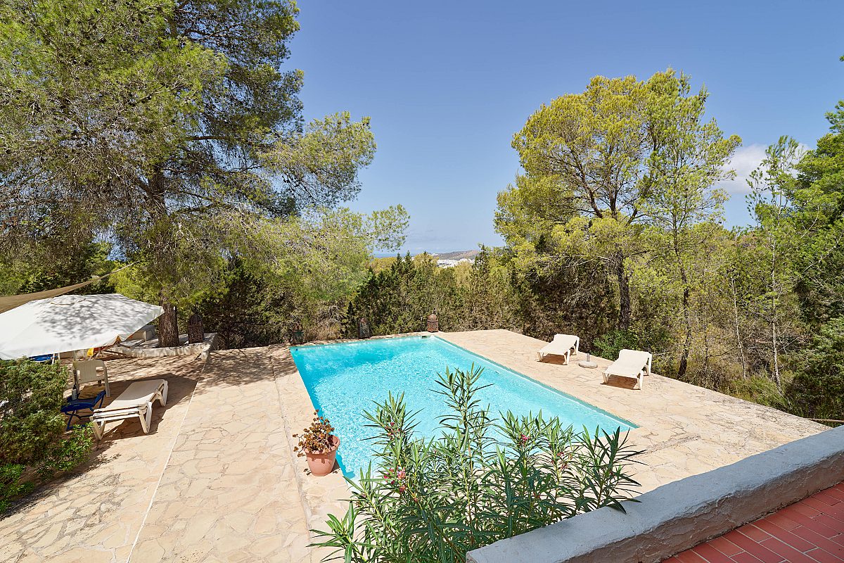 Encantadora villa ibicenca con vistas al mar - 18